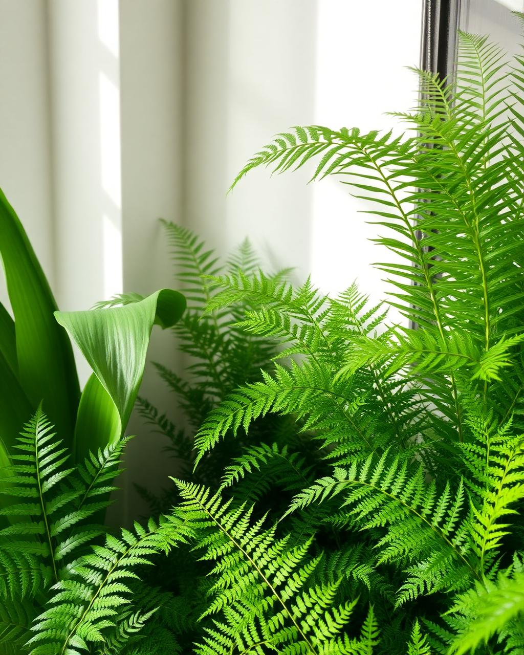 Plantas en el salón